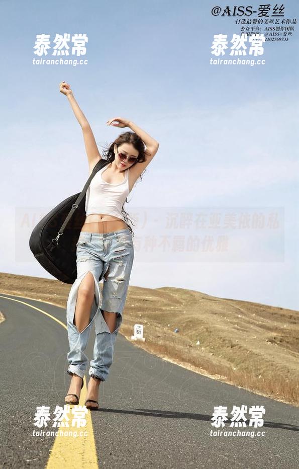 AISS爱丝(黄金版) - 沉醉在亚美依的私拍：学姐有种不羁的优雅