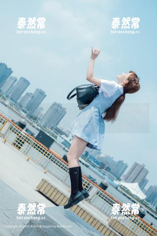BoLoli菠萝社 - 合集里的猫九酱Sakura，双马尾扭啊扭，期待这美图的效果！