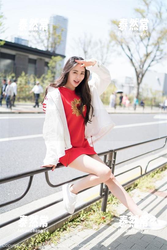 MiStar魅妍社 - Olivia童安琪，那身套装的图片开挂了吗？！