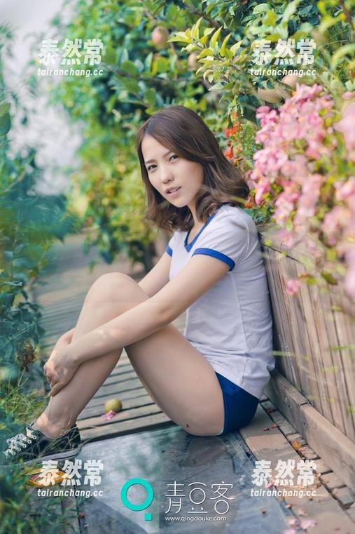 TGOD推女神 - 说好的泳衣原图，莫晓茜sunny又来贡献她的清新合集啦！