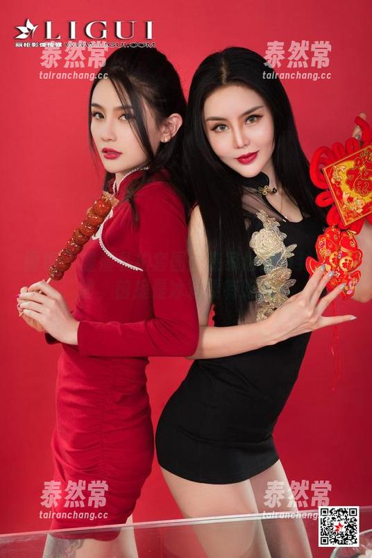 丽柜 - 潼潼私拍套图：在家也能当封面女郎，前提是冰箱要有吃的！